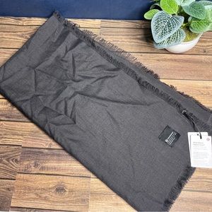 Lululemon Wool-Blend Square Scarf NWT O/S Graphite Grey